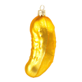 Boule de Noël Cornichon Jaune