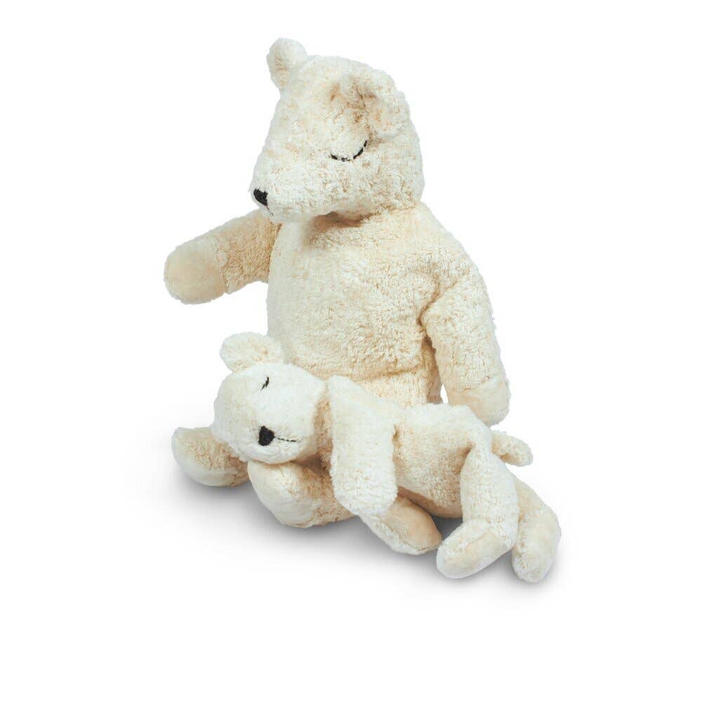 Petit ours polaire en peluche