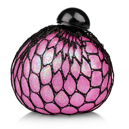 Boule en maille scintillante et moelleuse