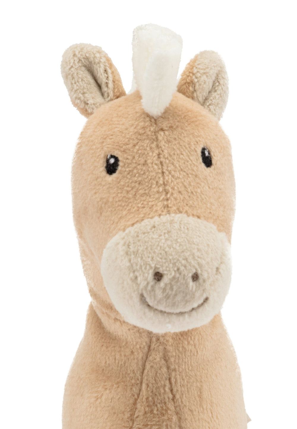 Peluche Cheval Sunny S avec hochet - 16 cm