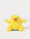Peluche Poussin Réversible dans son œuf Bleu