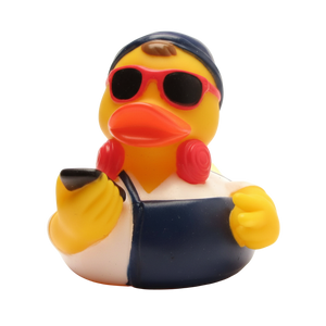 Red Hipster Duck