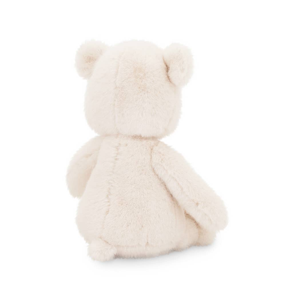 White teddy bear soft toy - 25 cm - 0+