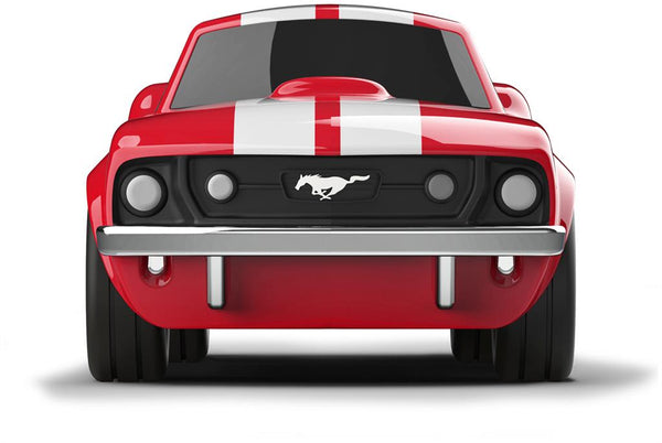 Rode Ford Mustang - Baghera