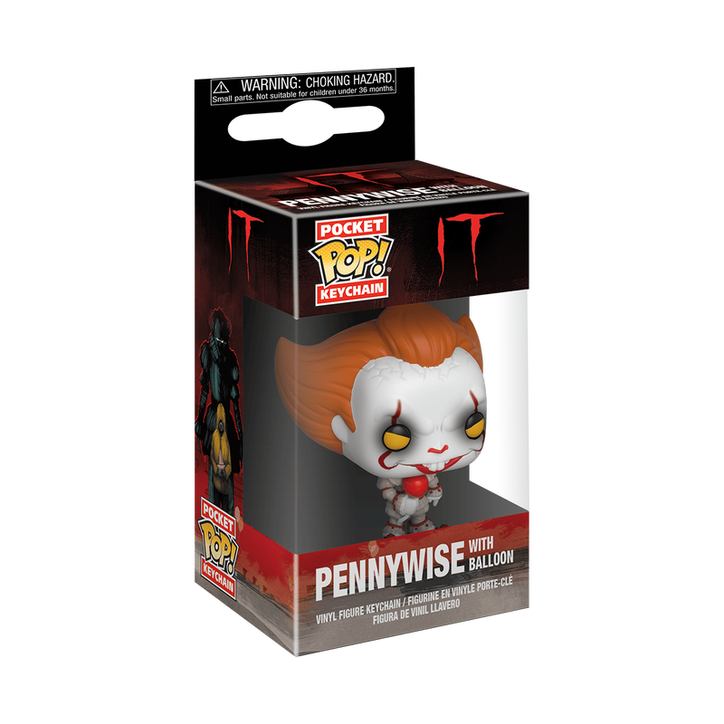 Pop! Sleutelhanger Pennywise met rode ballon 
