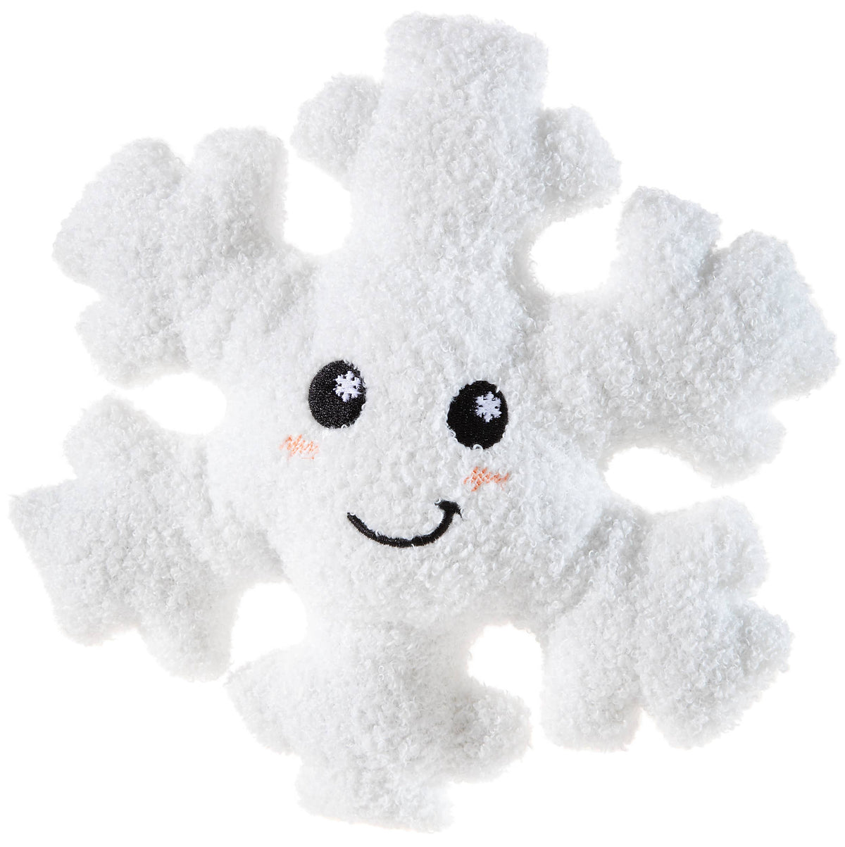 Coussin peluche flocon de neige KuMa — 27 cm