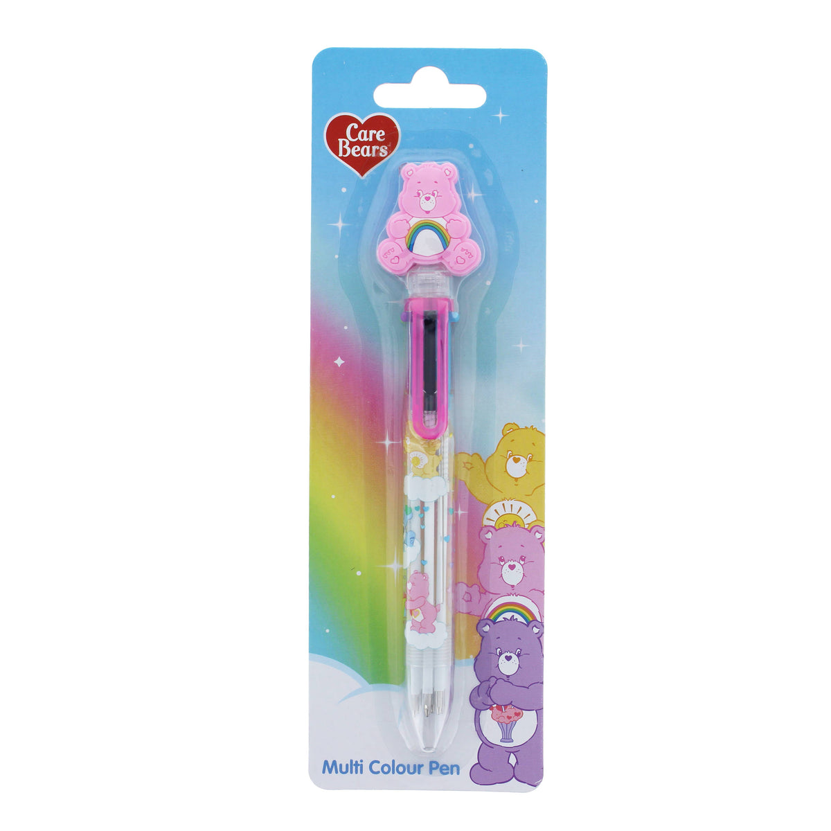 Stylo Multicolore Bisounours - Grumpy Bear ou Cheer Bear