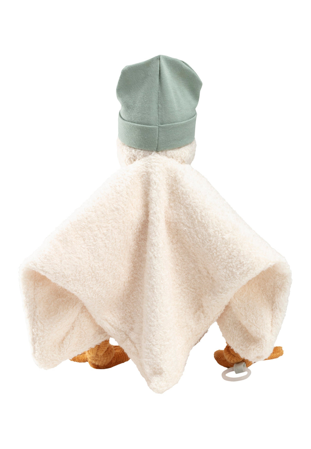 Comforter Duck Edda M with a pacifier clip