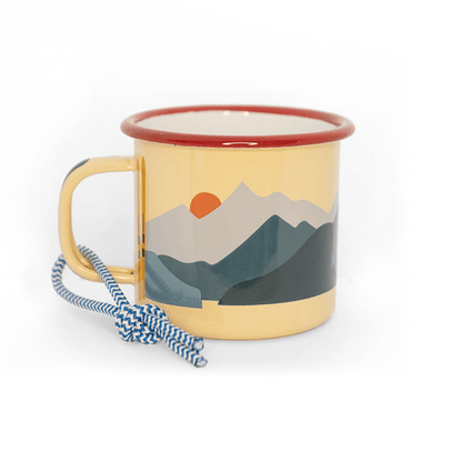 Enamel mug Mountains
