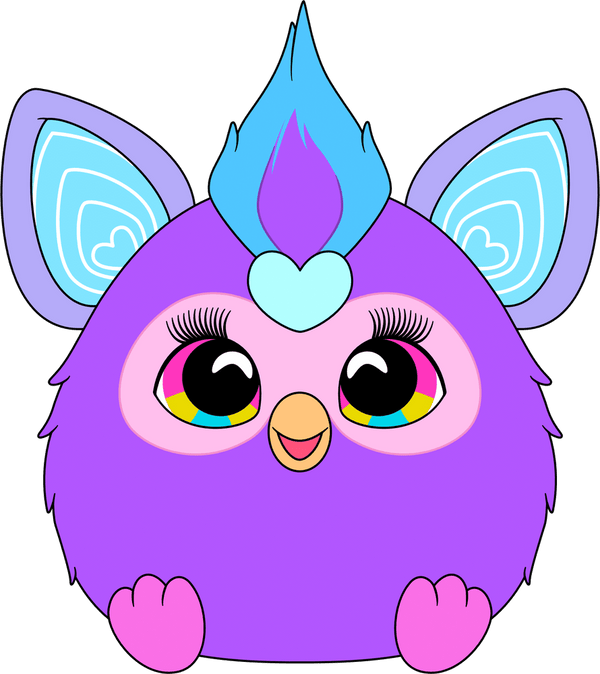 Neo Furby Plush (9in)