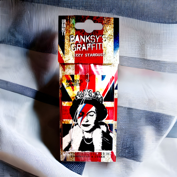 Banksy auto-luchtverfrisser - "Lizzy Stardust"