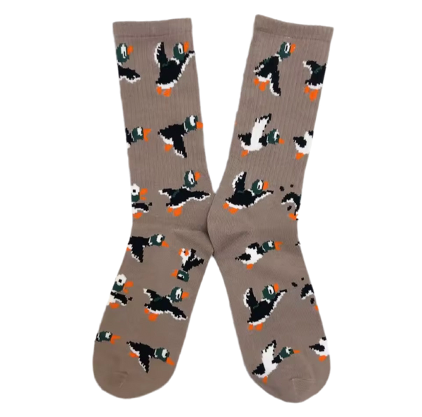 Chaussettes Canards Colvert Pixel