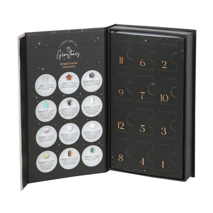 Crystal Advent Calendar in the shape of 12 days of Christmas