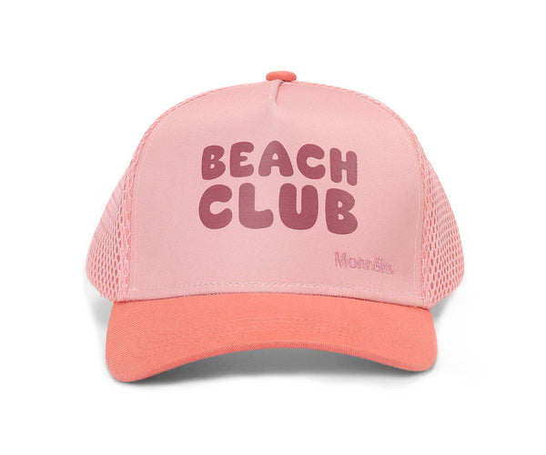 Casquette Stripes Bloom & Blush “Beach Club” S