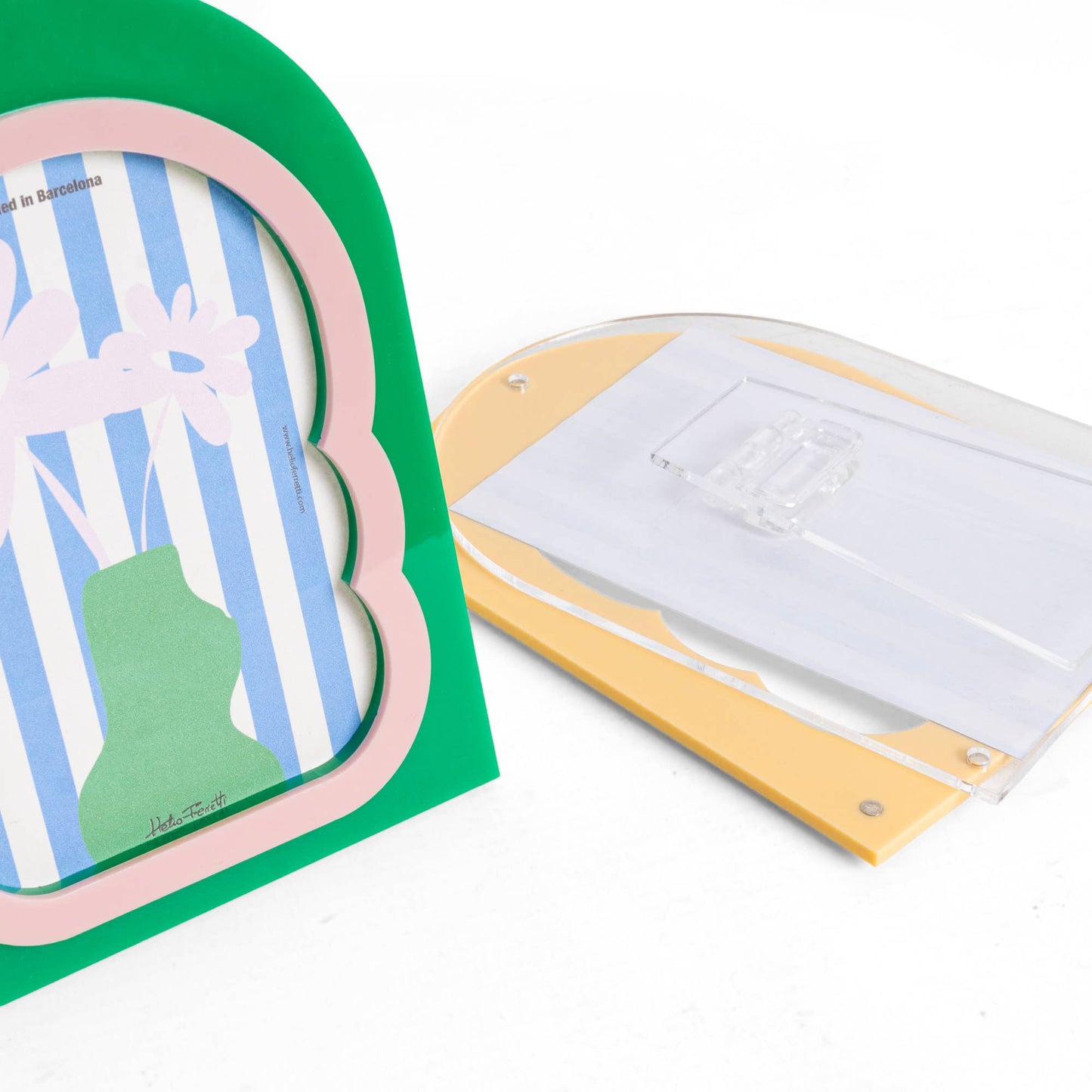 Cadre Photo Vertex Vert Helio Ferretti Vue 4