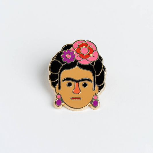 Frida Kahlo Enamel Pin - Artist, lovely gift accessories