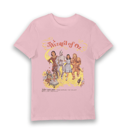 T-shirt adulte Le Magicien d'Oz groupe de personnages