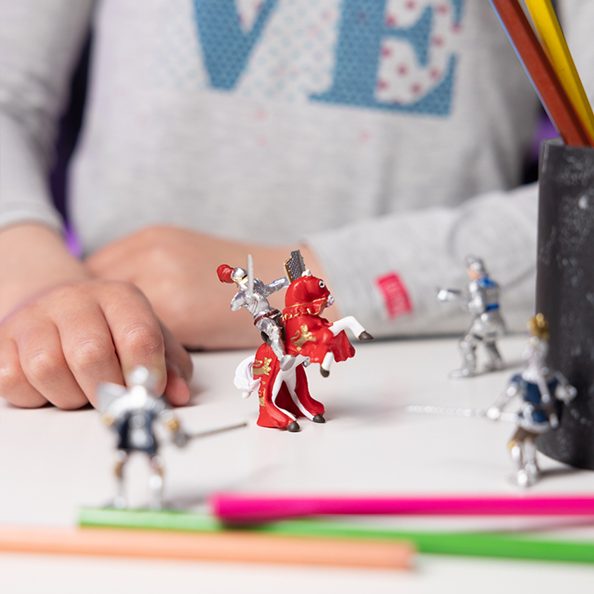 Figurine Mini Chevaliers, 12 pièces