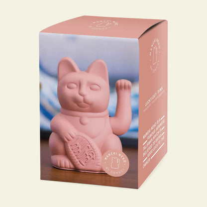 Lucky pink cat