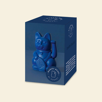 Dark blue lucky mini chat