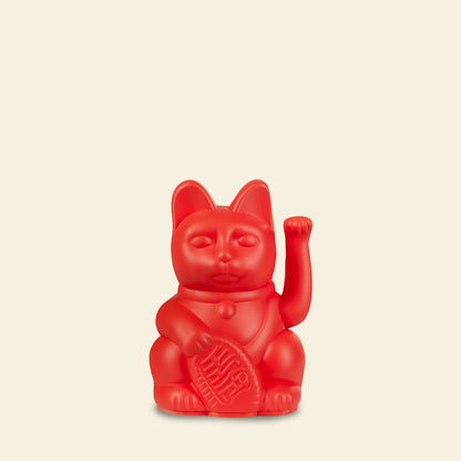 Mini gelukskat (rood)