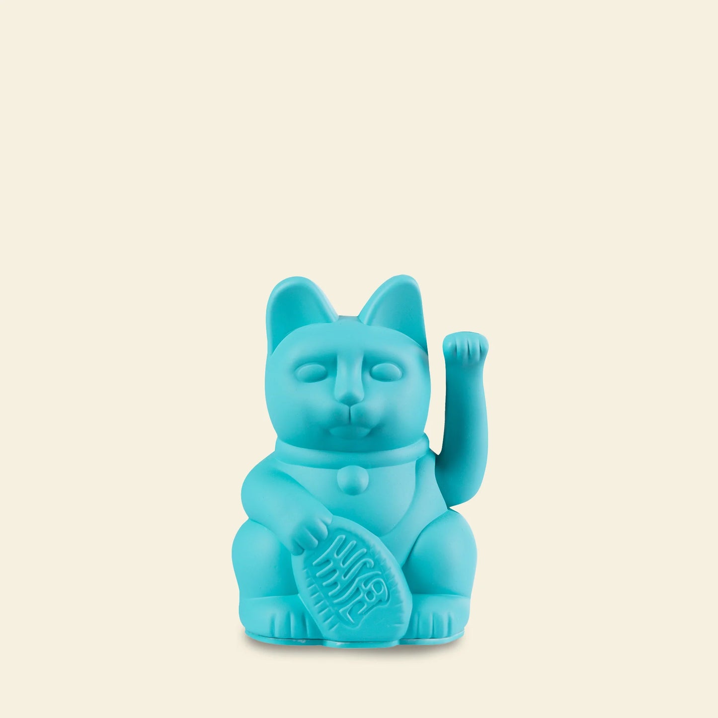 Mini gelukskatje van turkooizen turkoois
