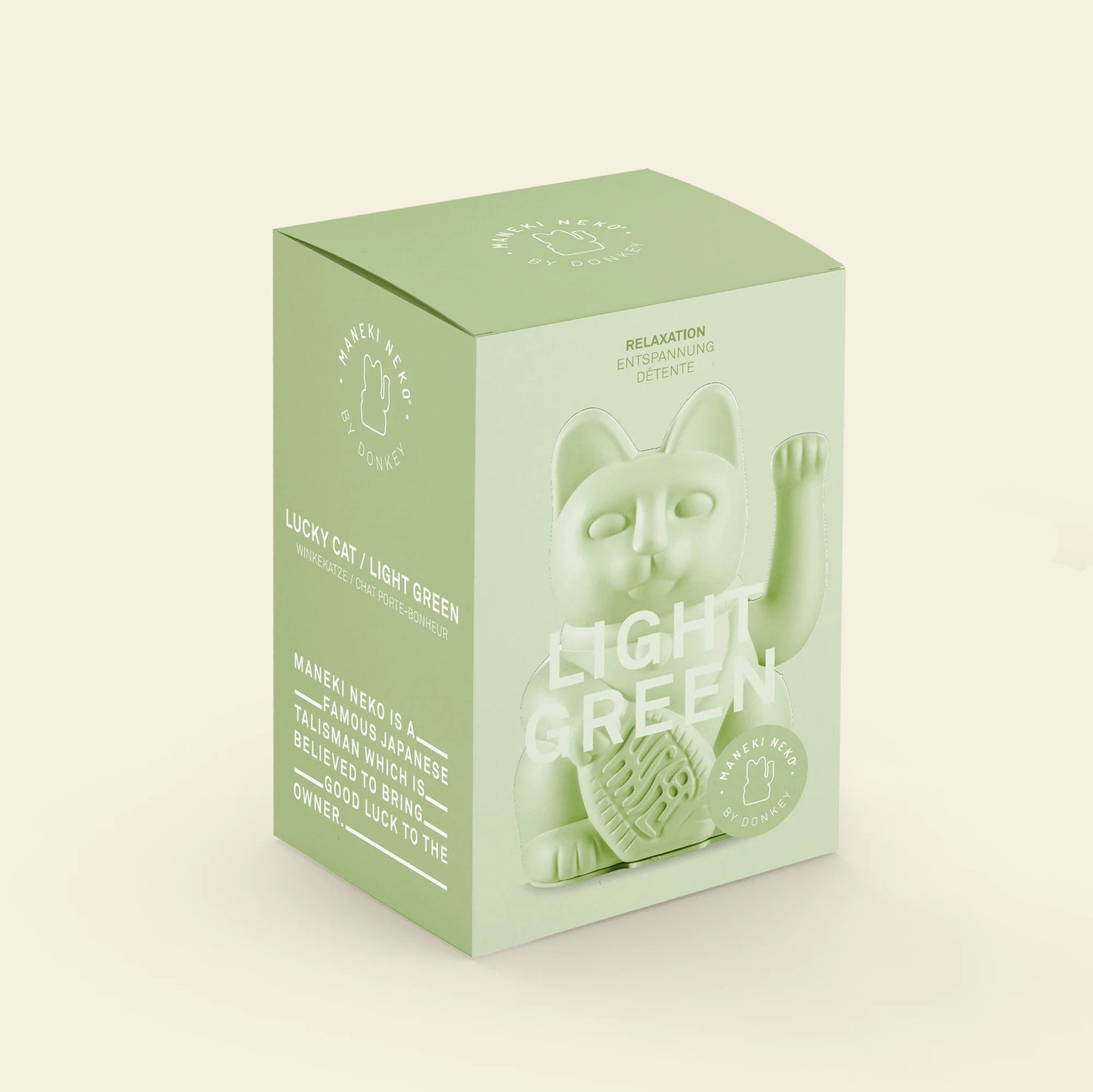 Light Green Lucky Cat