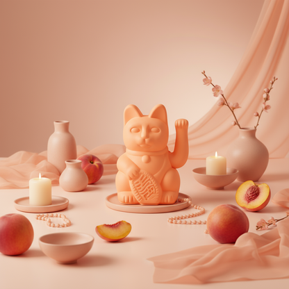 Lucky Cat Peach