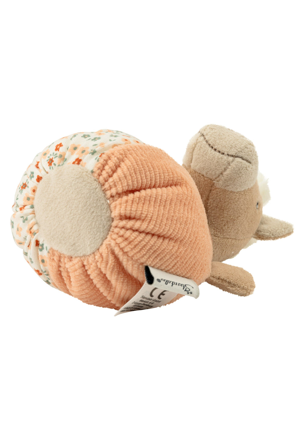 Mini-peluche câline Cheval Sunny avec hochet - 13 cm