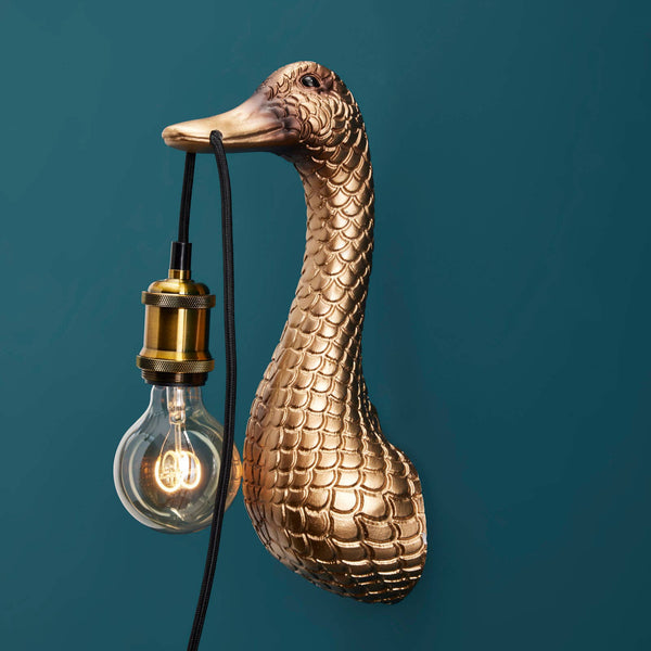 Applique murale Canard « Son of a Duck » Or