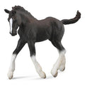 Figurine Poulain Shire Horse Noir - (M)