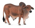 Figurine Taureau Brahmane Rouge - (L)