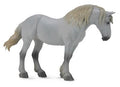 Grey Percheron Mare Figurine - (XL)