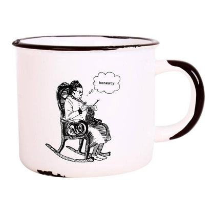 Mug Grand Mère Peint à la Main Helio Ferretti Vue 3