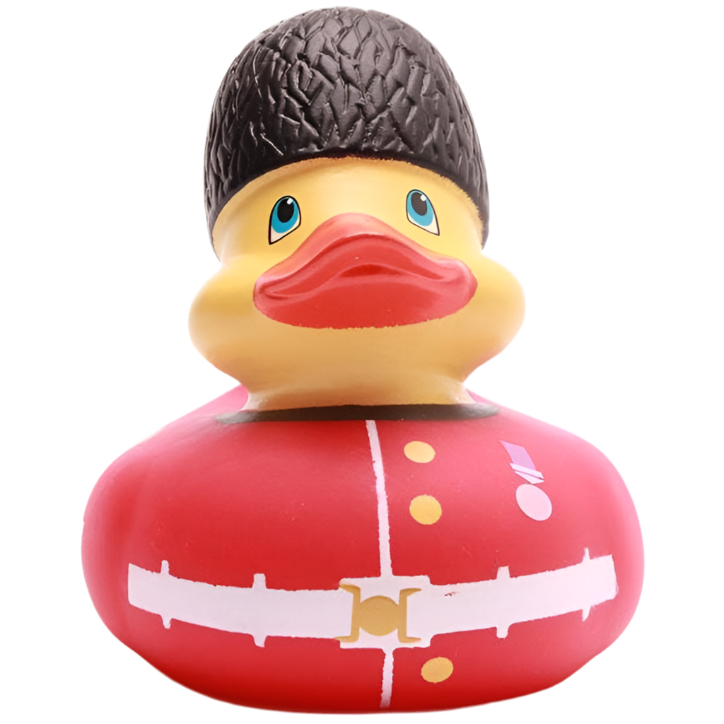 Rubber Duck Guardsman - English Guard rubber duck