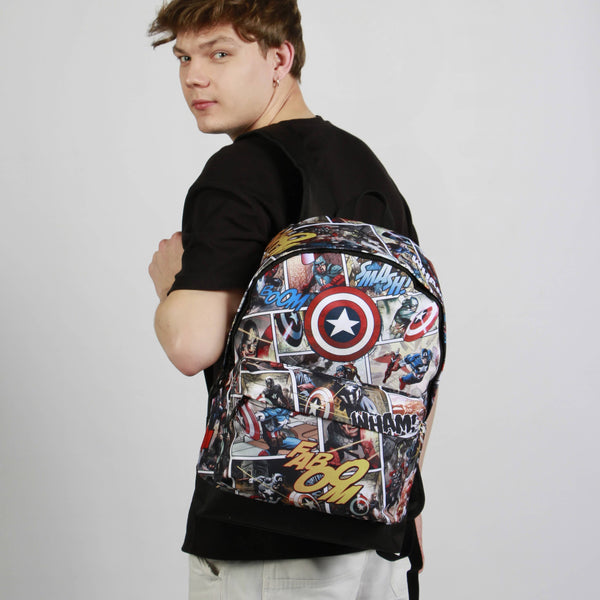 Marvel Captain America rugzak - stripboek