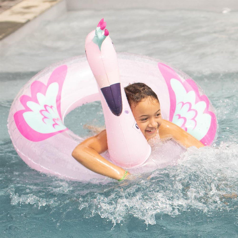 Bouée Flamant Rose 104 cm - Swim Essentials