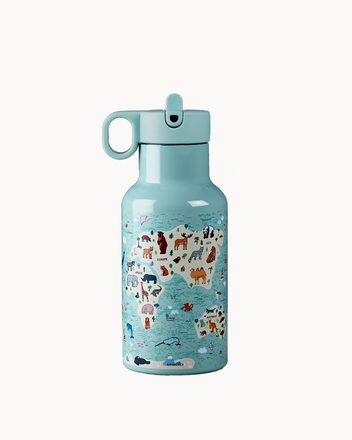 Bioloco Sky Children's Bottle - Animal Map