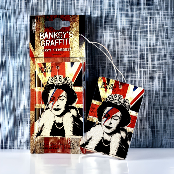Banksy auto-luchtverfrisser - "Lizzy Stardust"