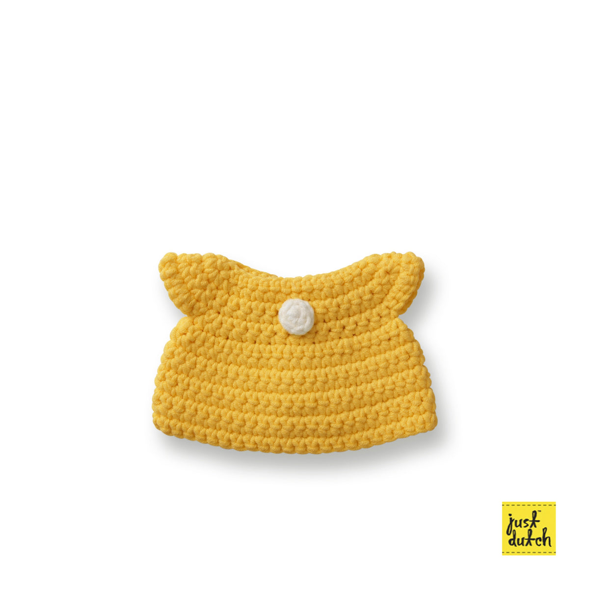 Robe jaune pour peluche