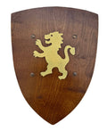 Rustiek schild met leeuw L