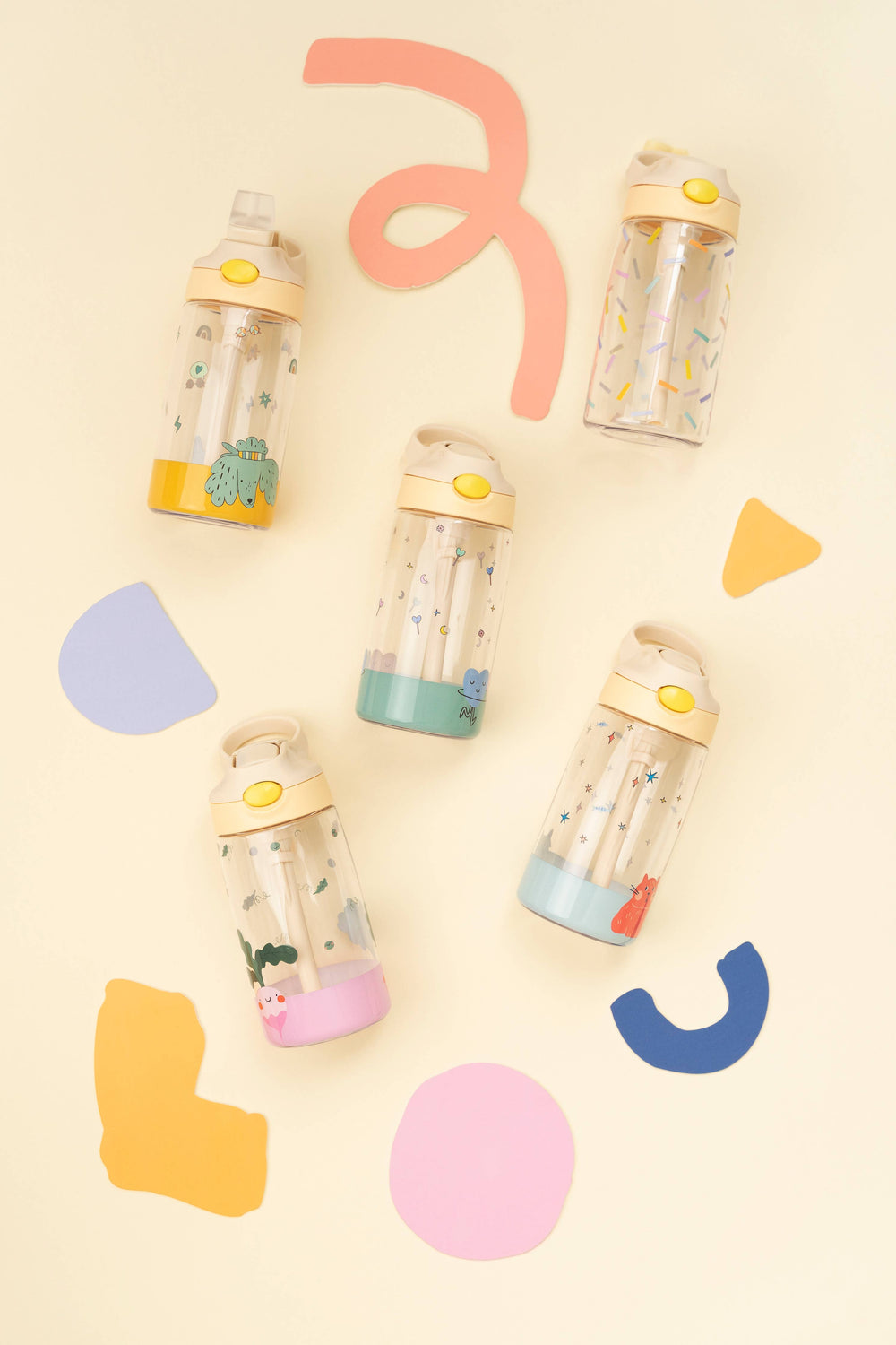 Meowtiful Cats Tritan waterfles voor kinderen