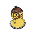 Pins Canard Jaune "Trust me I'm a Ducktective"