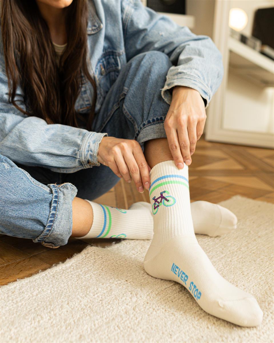 Retro Bike Socks