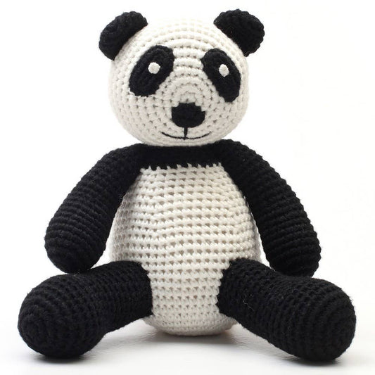 Peluche en Crochet - Panda noir