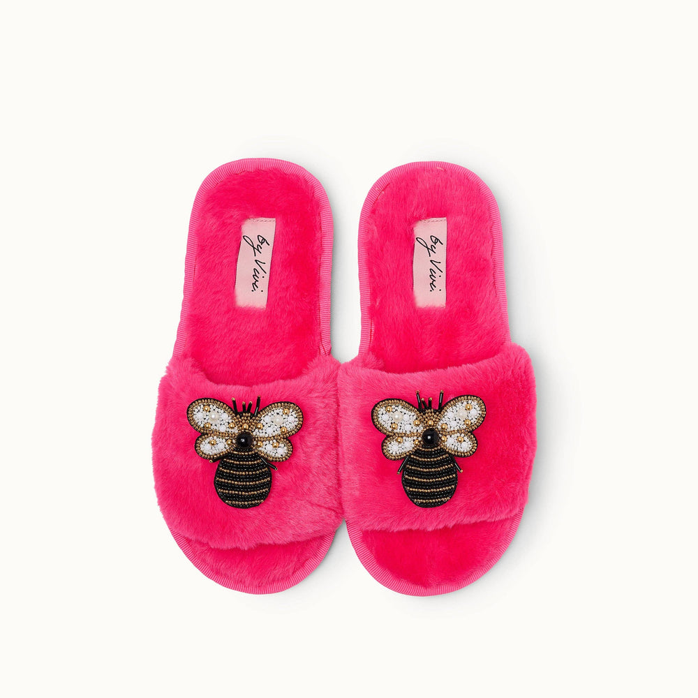 Paire de Broches pour Chaussons - Abeille