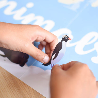 Animals of the World - Sticker Poster - Discovery 5+