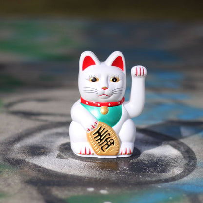 Lucky white cat 13cm