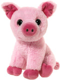 Peluche cochon rose Mini-Mi Misanimo Heunec — 14 cm