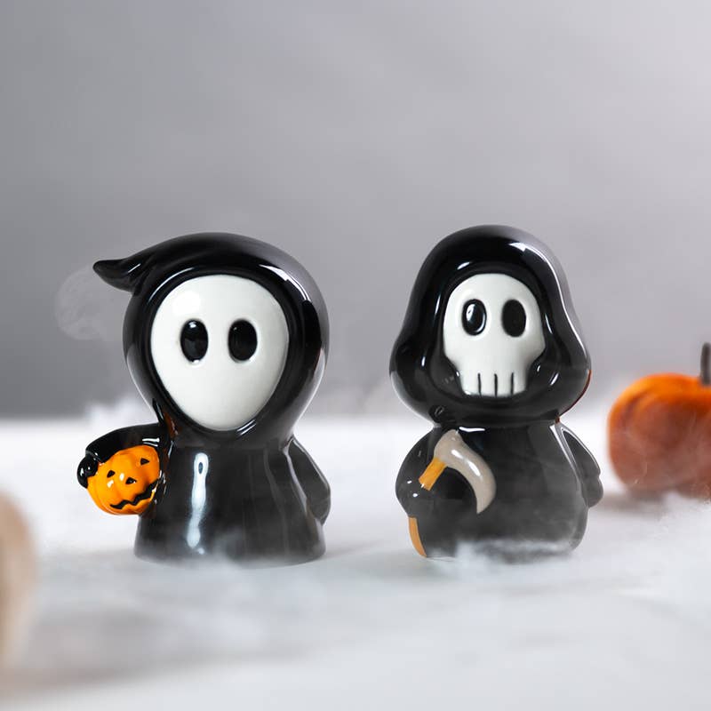 Salière et poivrière Skull Boy & Ghost Boy